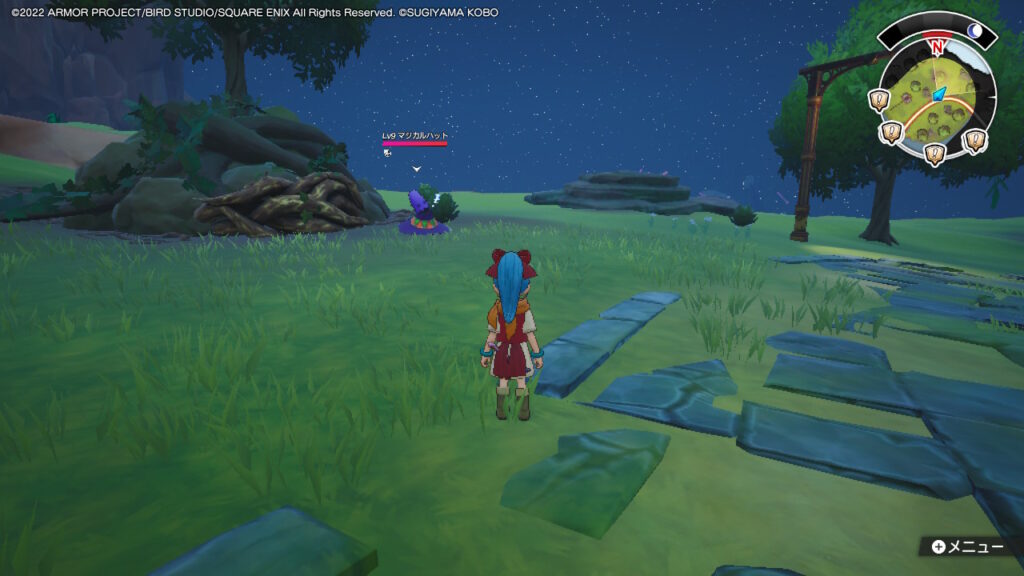 マジカルハット_ツバイザ草原島の出現場所