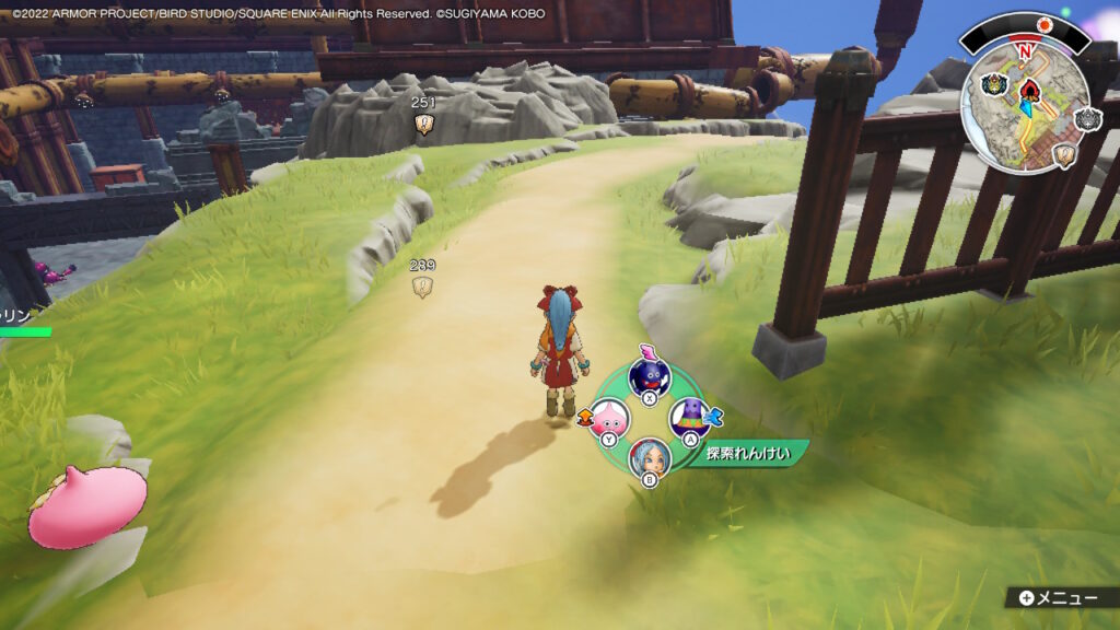 仲間といっしょにダッシュ！_探索れんけい