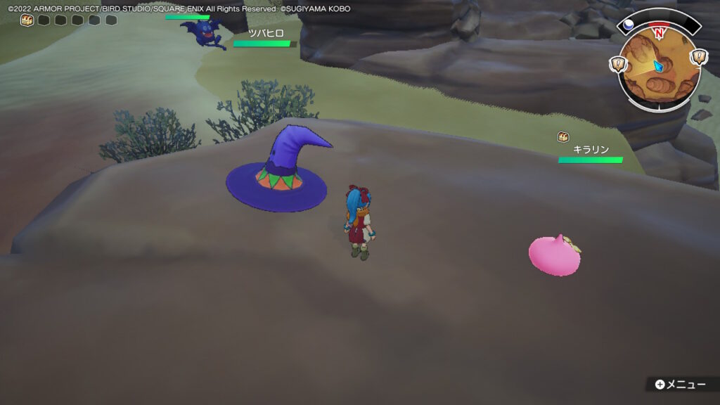 段々の流砂の滝！_ゴール