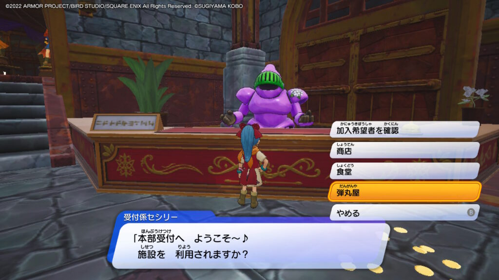 弾丸屋を訪れよう！_セシリーに話しかける