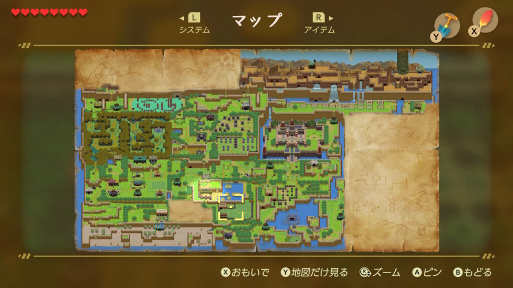 スライムのカギの入手場所（マップ）1