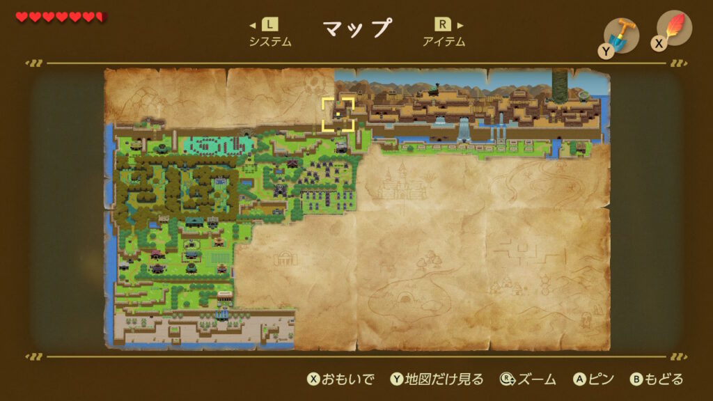 ハートのかけら10の入手場所（マップ）1