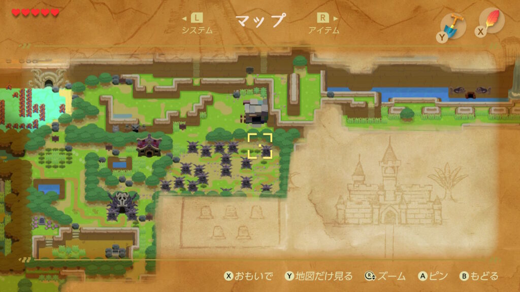 ハートのかけら7の入手場所（マップ）2