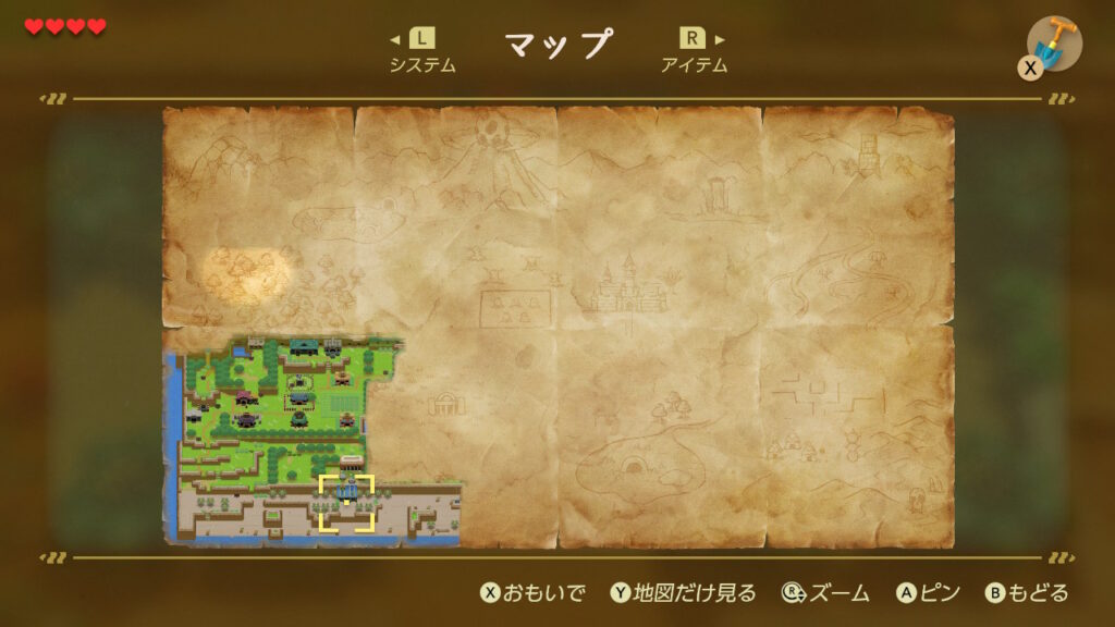 バナナの入手場所（マップ）