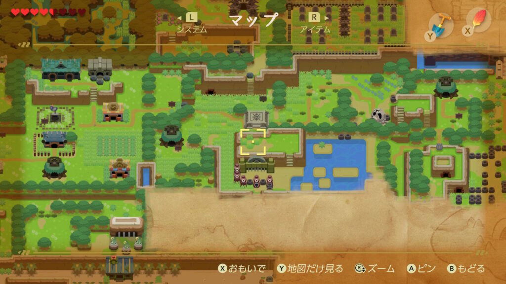 ヒミツの貝がら15の入手場所（マップ）2