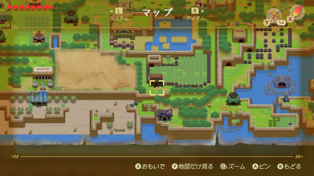 リチャードの別荘の場所（マップ）2