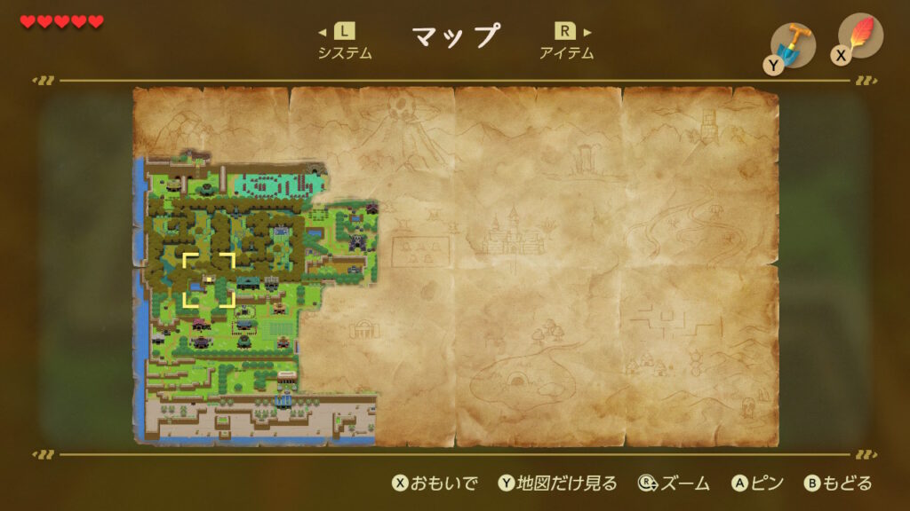 妖精のビン1の入手場所（マップ）