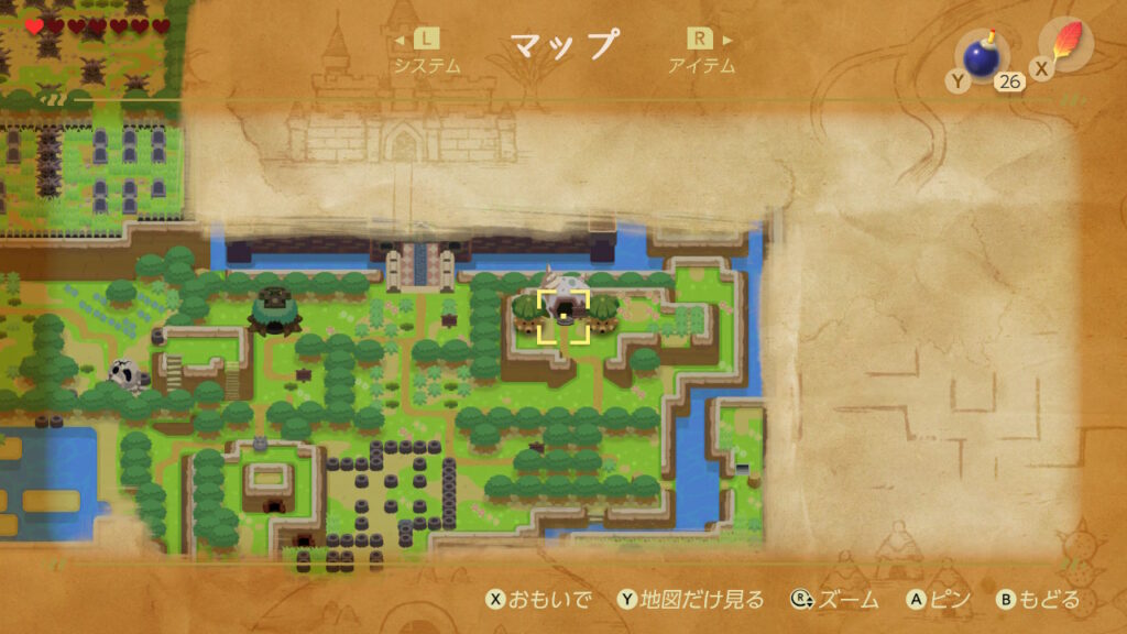 貝がらの館の場所（マップ）2