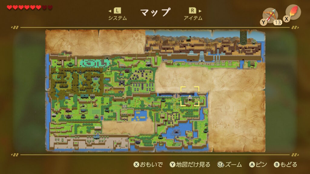 貝がらセンサーの入手場所（マップ）1