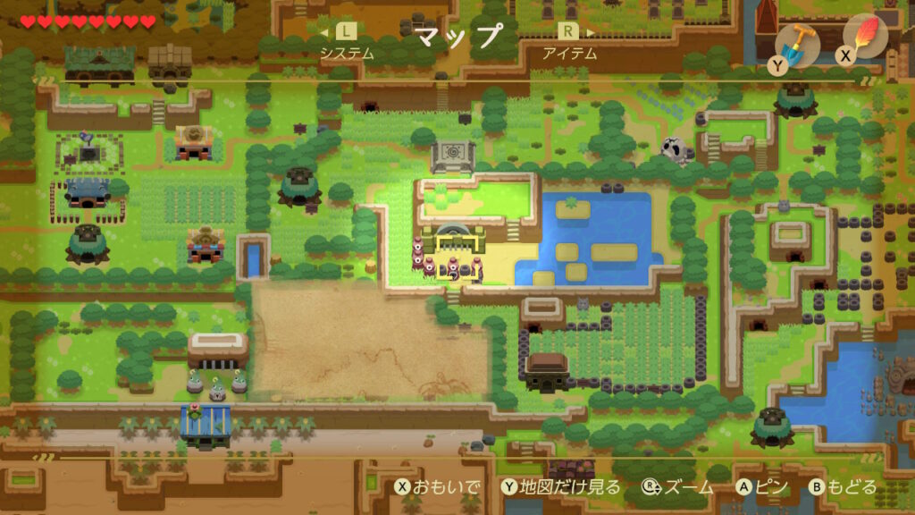 カギの穴ぐらの場所（マップ）2