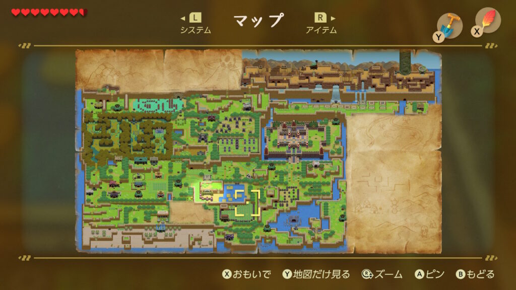 ハートのかけら13の入手場所（マップ）1